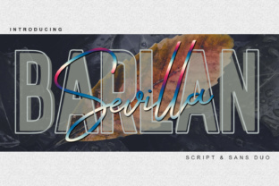 Barlan Sevilla Duo: A Classy Script & Serif Font Pair for Web Design