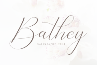 Bathey: A Modern Calligraphy Typeface for Campaigns That Feel Human