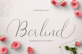 Berlind: Elegant Script Handwritten Font for Brand-Forward Design