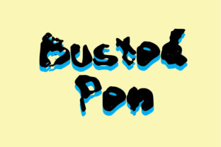 Busted Pen Font for Bold, Messy, Memorable Campaign Text