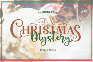 Christmas Mystery Family Script Handwritten Fonts
