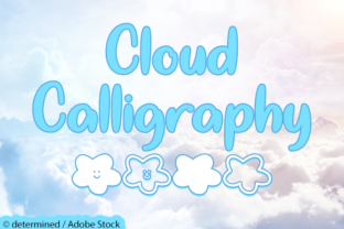Cloud Calligraphy: A Cute Script Handwritten Font for Digital Brands