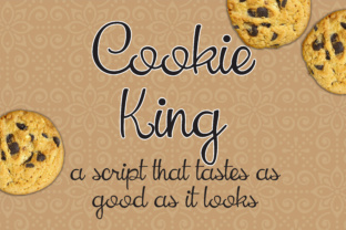 Cookie King: A Script Handwritten Font for Warm, Human-Centered Design