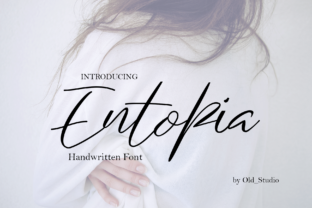 Entopia: A Modern Handwriting Script Typeface for Crafters