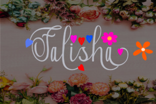 Falisha: A Modern Script Handwritten Font for Thoughtful Design