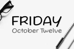 Friday October Twelve: A Script Handwritten Font for Clear, Confident Campaigns