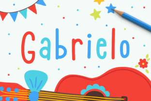 Gabrielo: A Fun Friendly Script Handwritten Font for Digital Branding
