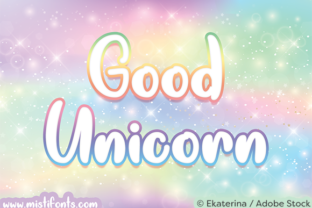 Good Unicorn Font for Playful, Magical Branding