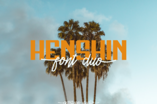 Henshin Duo: A Classical Script Handwritten Font for Elegant Editorial Design