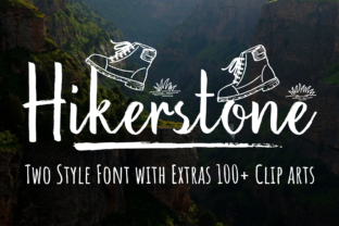 Hikerstone Family: A Script Handwritten Font for Authentic Campaigns
