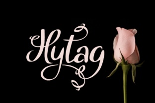 Hytag: A Soft Handwritten Typeface for Warm Campaign Graphics