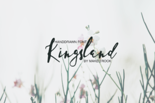 Kingsland: A Script Handwritten Font for Elegant Campaign Typography
