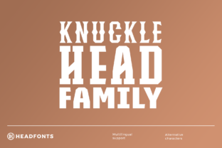 Knuckle Head: A Script Handwritten Font for Warm, Readable Branding