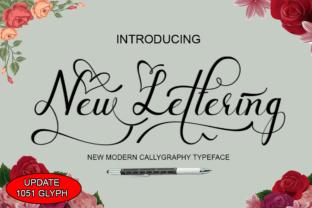 New Lettering Script Font for Elegant Digital Branding