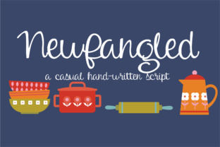 Newfangled: A Charming Script Handwritten Font with Personality