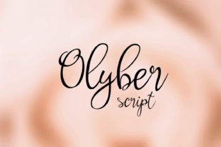 Olyber: A Stunning Handwritten Script Font for Editorial Warmth