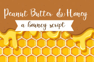 Peanut Butter and Honey Script Font for Editorial Warmth