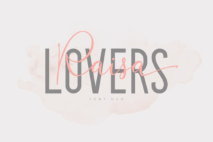 Raisa Lovers Duo Script Handwritten Font
