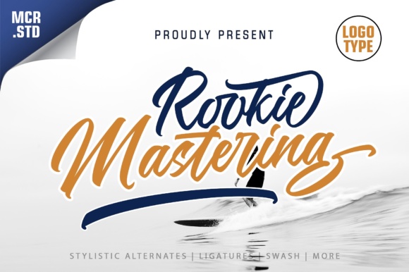 Rookie Mastering Font for Handmade Branding & Printables