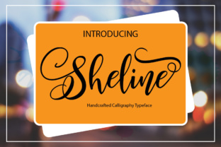 Sheline: A Striking Handwritten Typeface for Upscale Campaigns