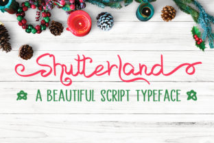 Shutterland: A Playful & Elegant Script Handwritten Font for Branding