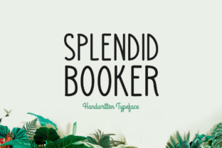 Splendid Booker: A Soft-Touch Script Handwritten Font for Crafters