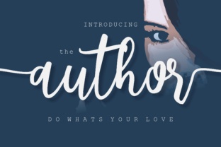 The Author Script Handwritten Font for Editorial Charm