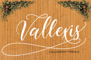 Vallexis: An Elegant Script Handwritten Font for Digital Branding
