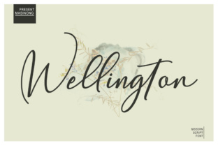Wellington: A Simple, Clean Script Handwritten Font for Elegant Campaigns