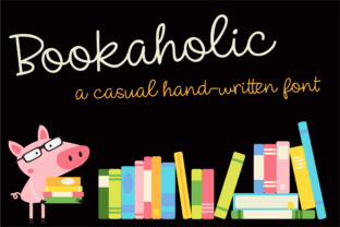 ZP Bookaholic: A Playful Script Handwritten Font for Editorial Design